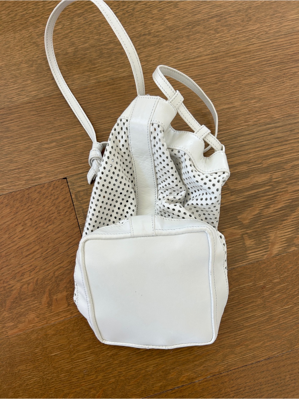 Celine Perforated Mini Bucket Bag - Picture 4 of 6